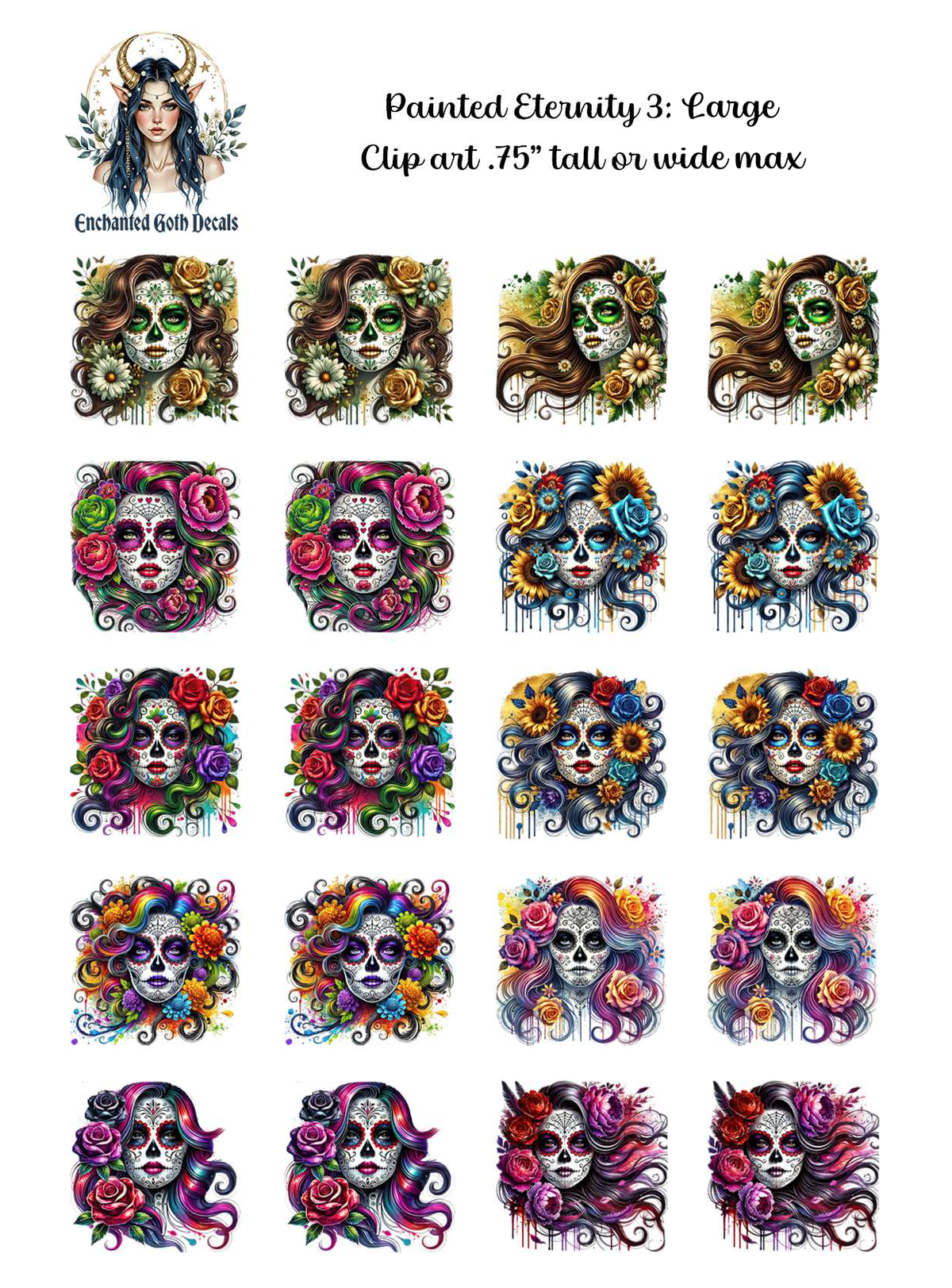 Painted Eternity 3 - Clipart