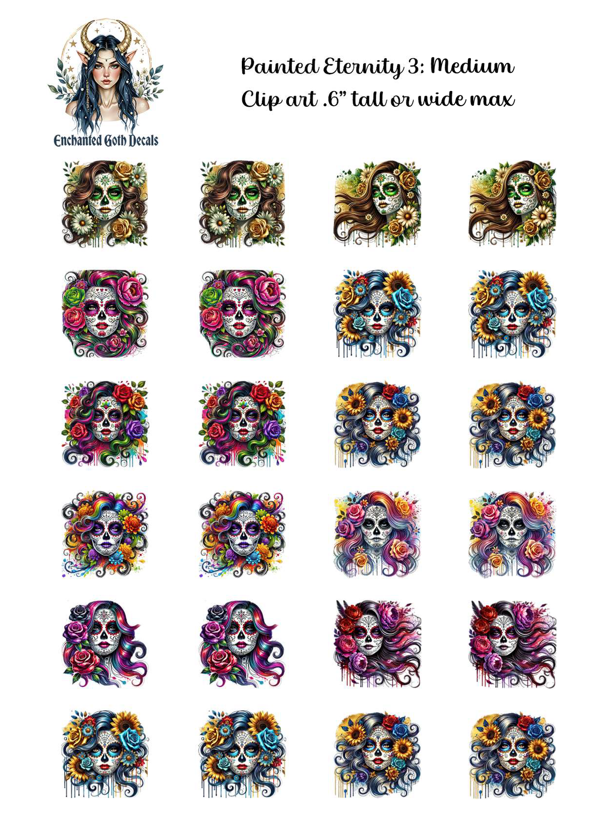 Painted Eternity 3 - Clipart