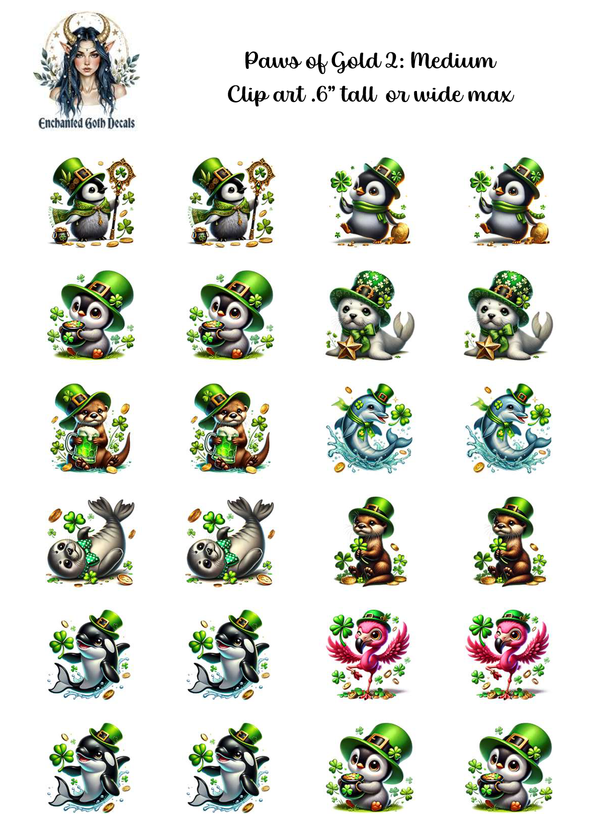 Paws of Gold 2 - Clipart