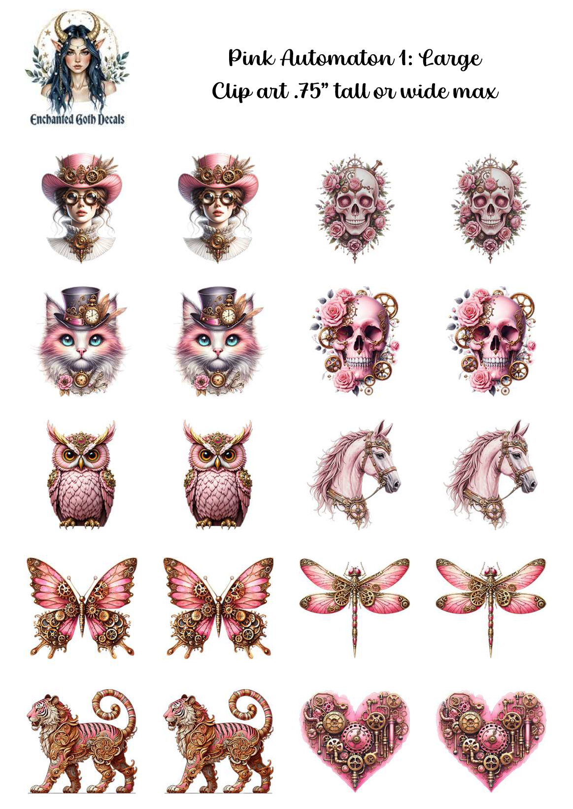 Pink Automaton 1 - Clipart