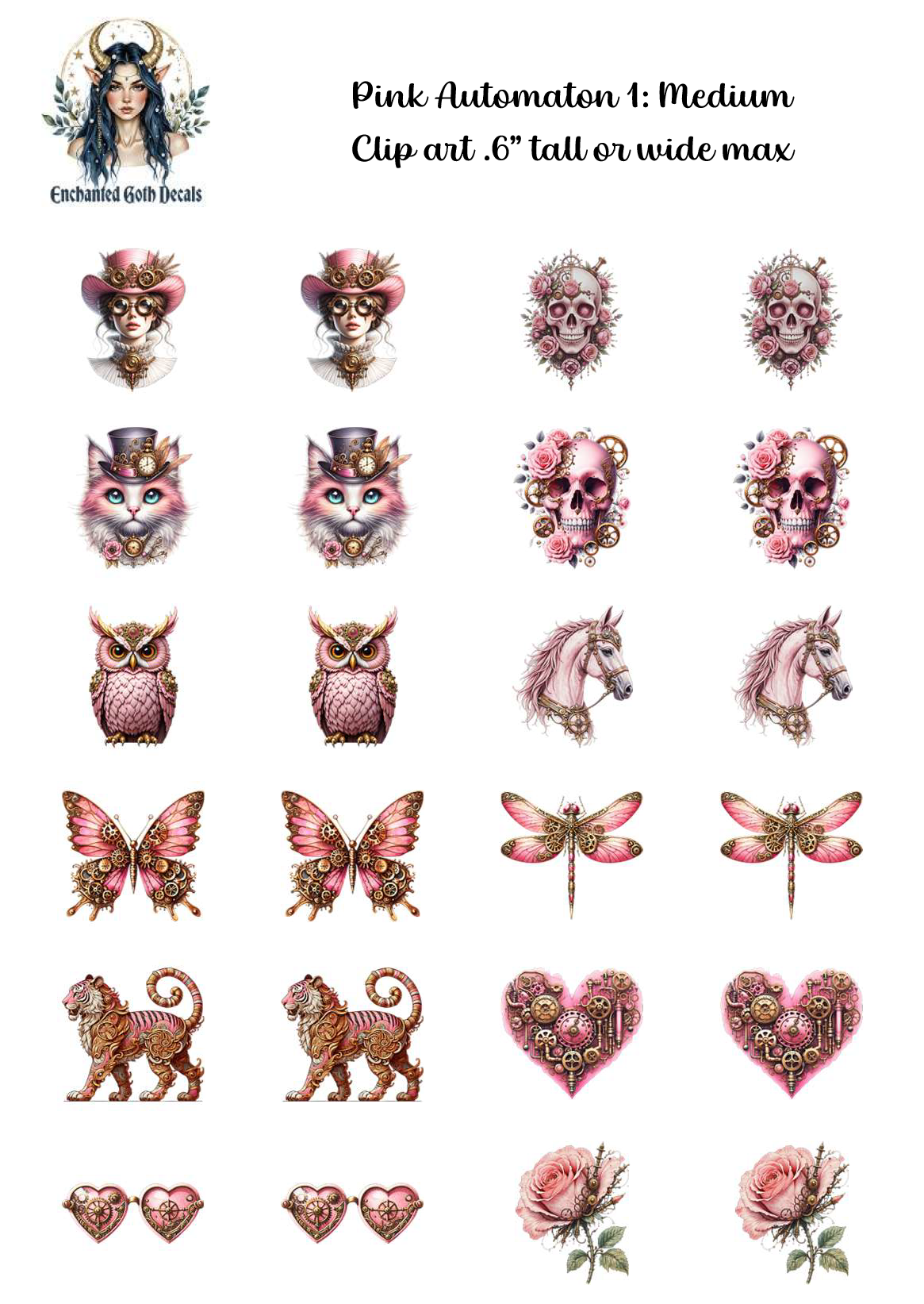 Pink Automaton 1 - Clipart