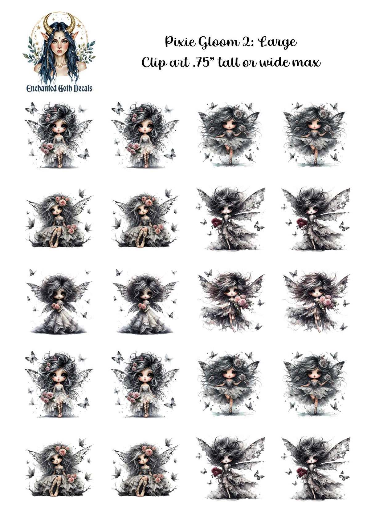 Pixie Gloom 2 - Clipart
