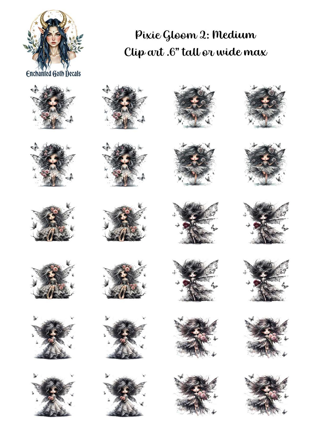 Pixie Gloom 2 - Clipart