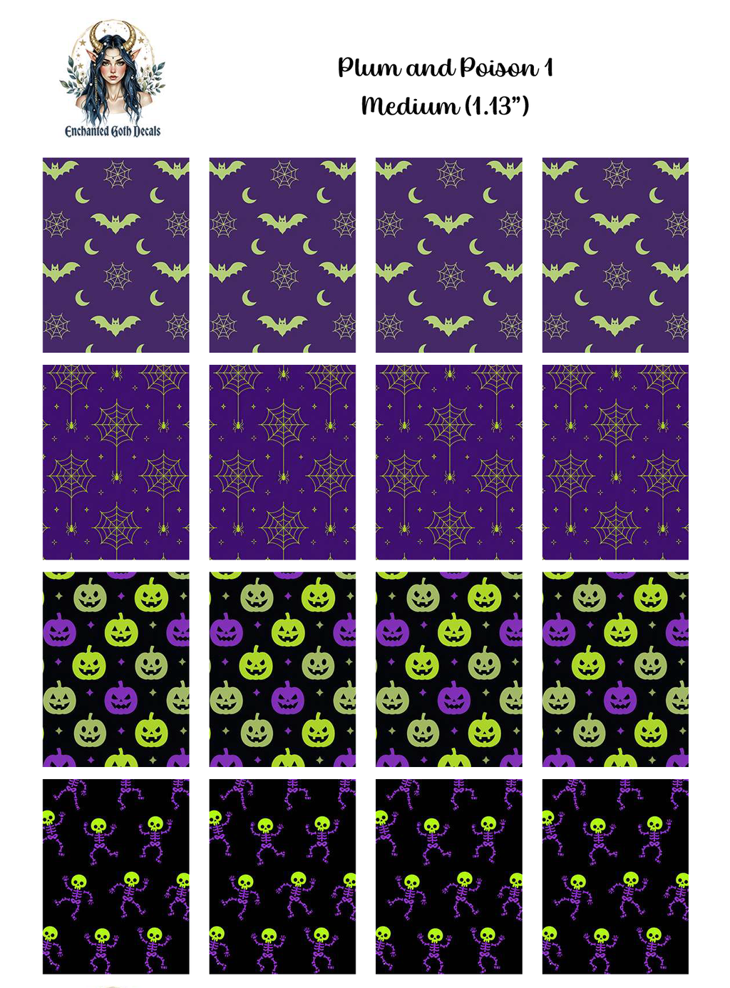 Crypt Kit Halloween Box - Decals Only Mixed Bundle