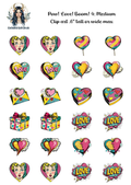 Pow! Love! Boom! 4- Clipart