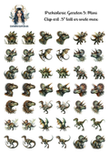 Prehistoric Garden 5 - Clipart Mini