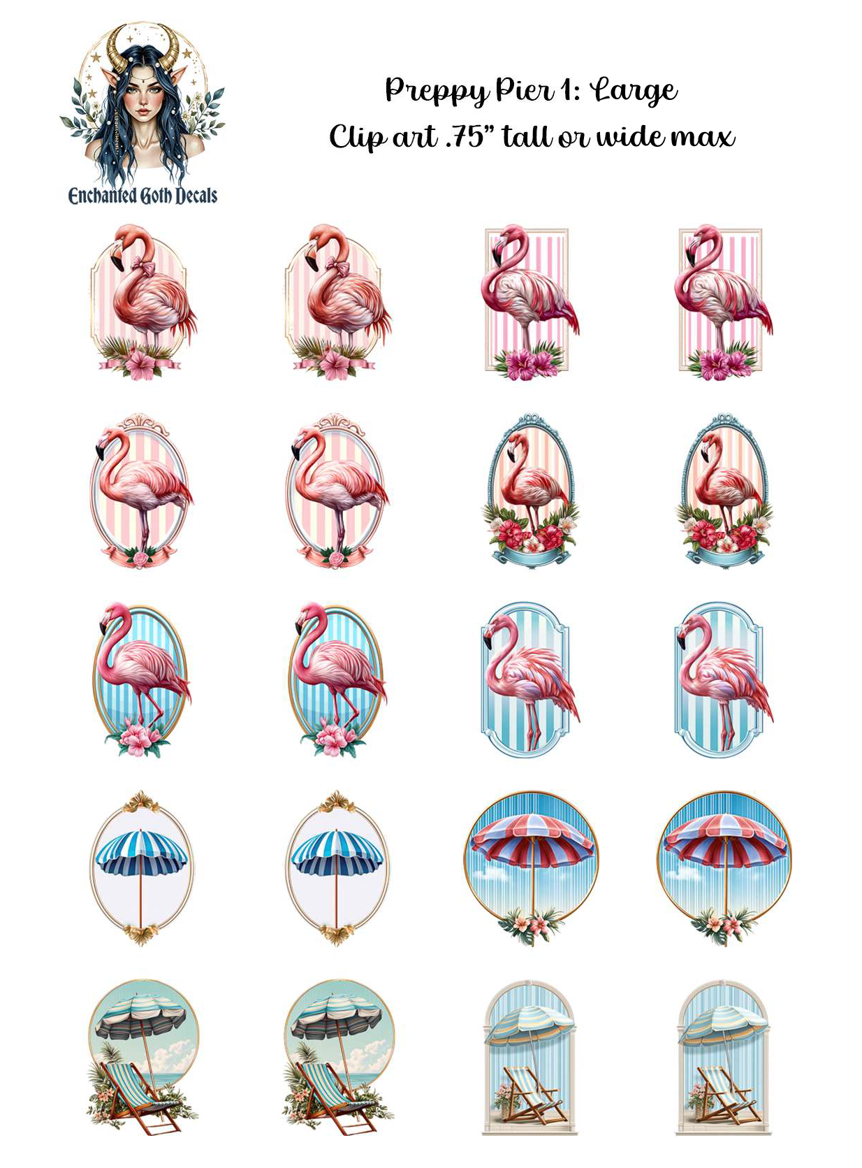 Preppy Pier 1 - Clipart