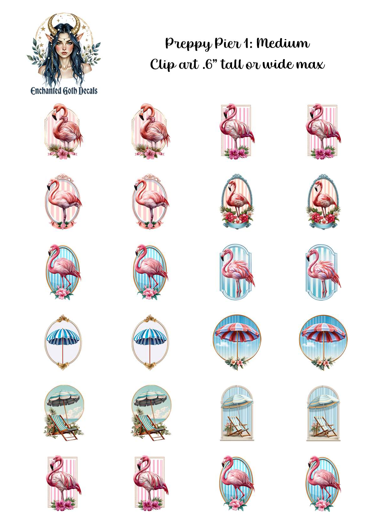 Preppy Pier 1 - Clipart