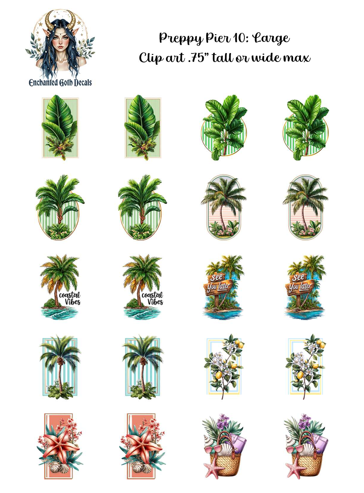 Preppy Pier 10 - Clipart