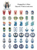 Preppy Pier 2 - Clipart Mini