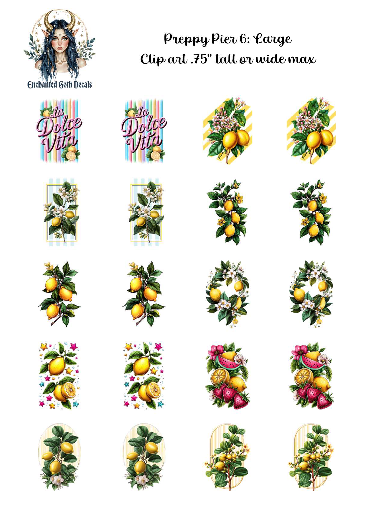 Preppy Pier 6 - Clipart