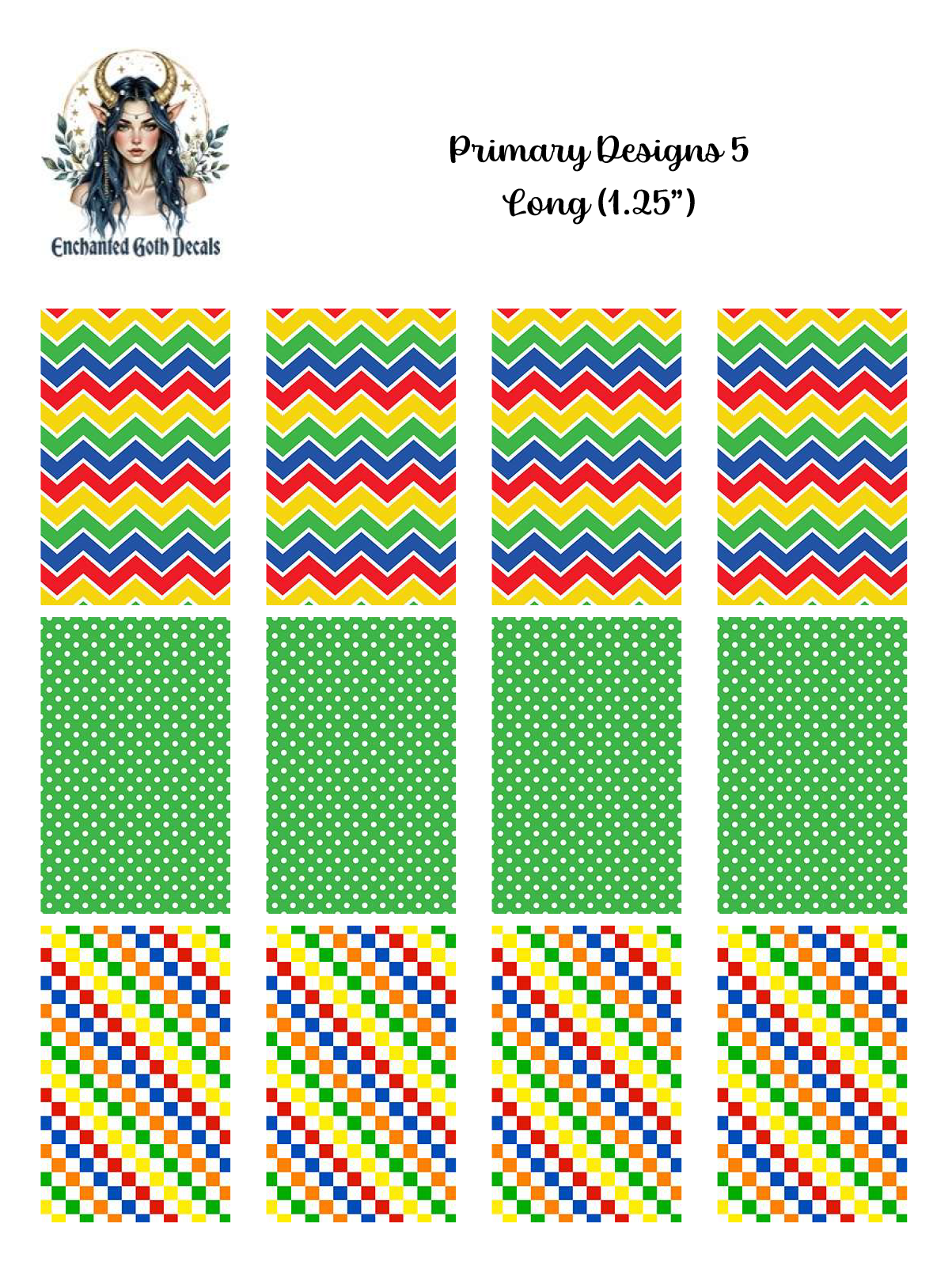 Primary Designs 5 - Long