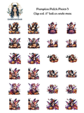 Pumpkin Patch Pixies 5 - Clipart
