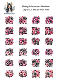 Purrfect Hibiscus 1 - Clipart