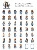 Rhinestone Cowgirl 1 - Clipart Mini