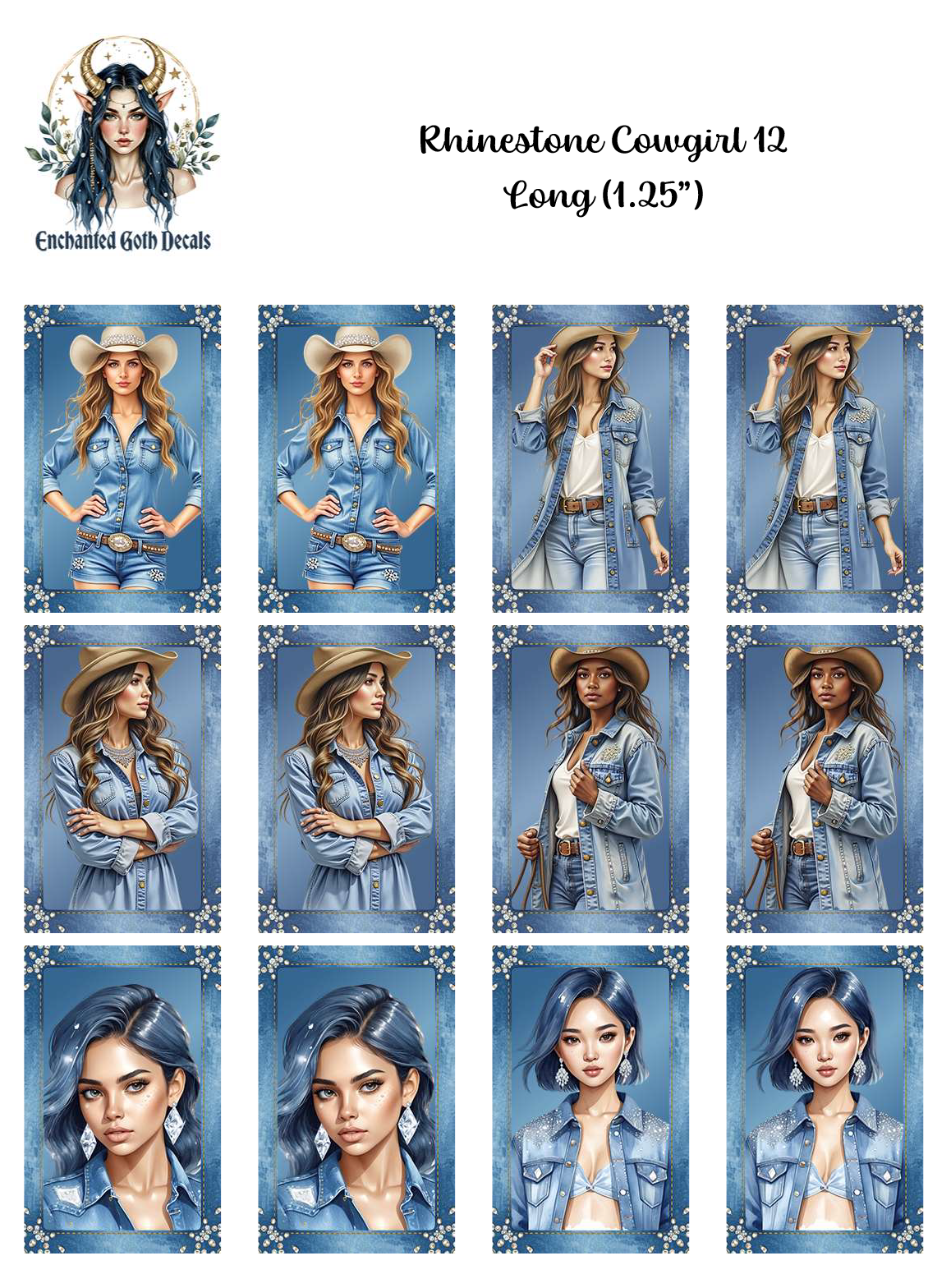 Rhinestone Cowgirl 12 - Long