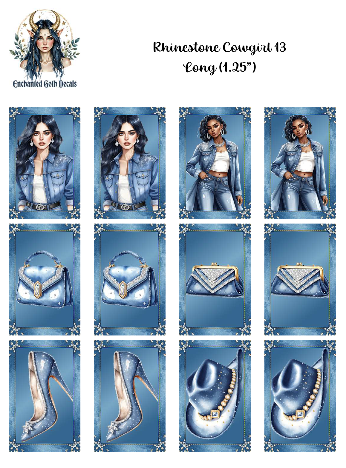Rhinestone Cowgirl 13 - Long