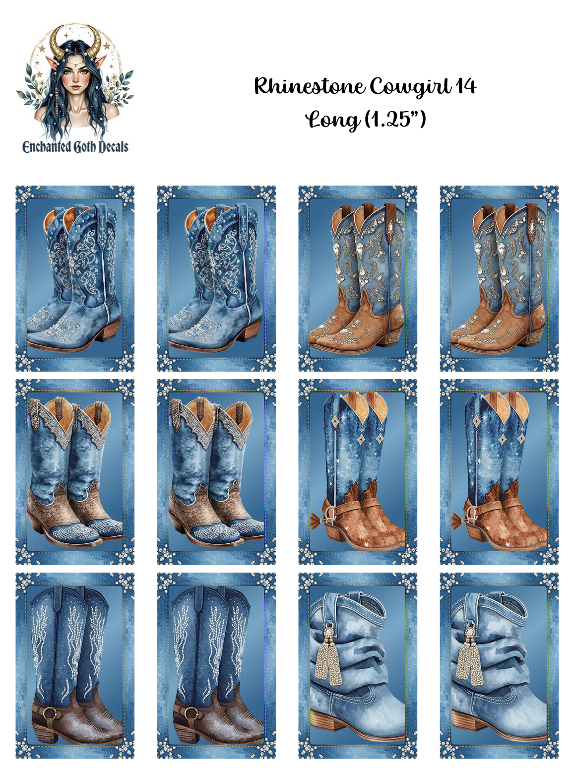 Rhinestone Cowgirl 14 - Long