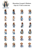 Rhinestone Cowgirl 2 - Clipart