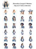 Rhinestone Cowgirl 3 - Clipart