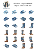 Rhinestone Cowgirl 6 - Clipart