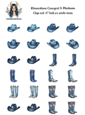 Rhinestone Cowgirl 9 - Clipart