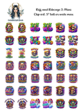 Riff and Ribcage 2- Clipart Mini