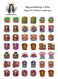 Riff and Ribcage 3 - Clipart Mini