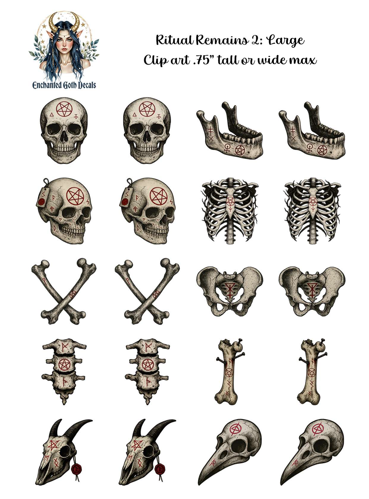 Ritual Remains 2 - Clipart