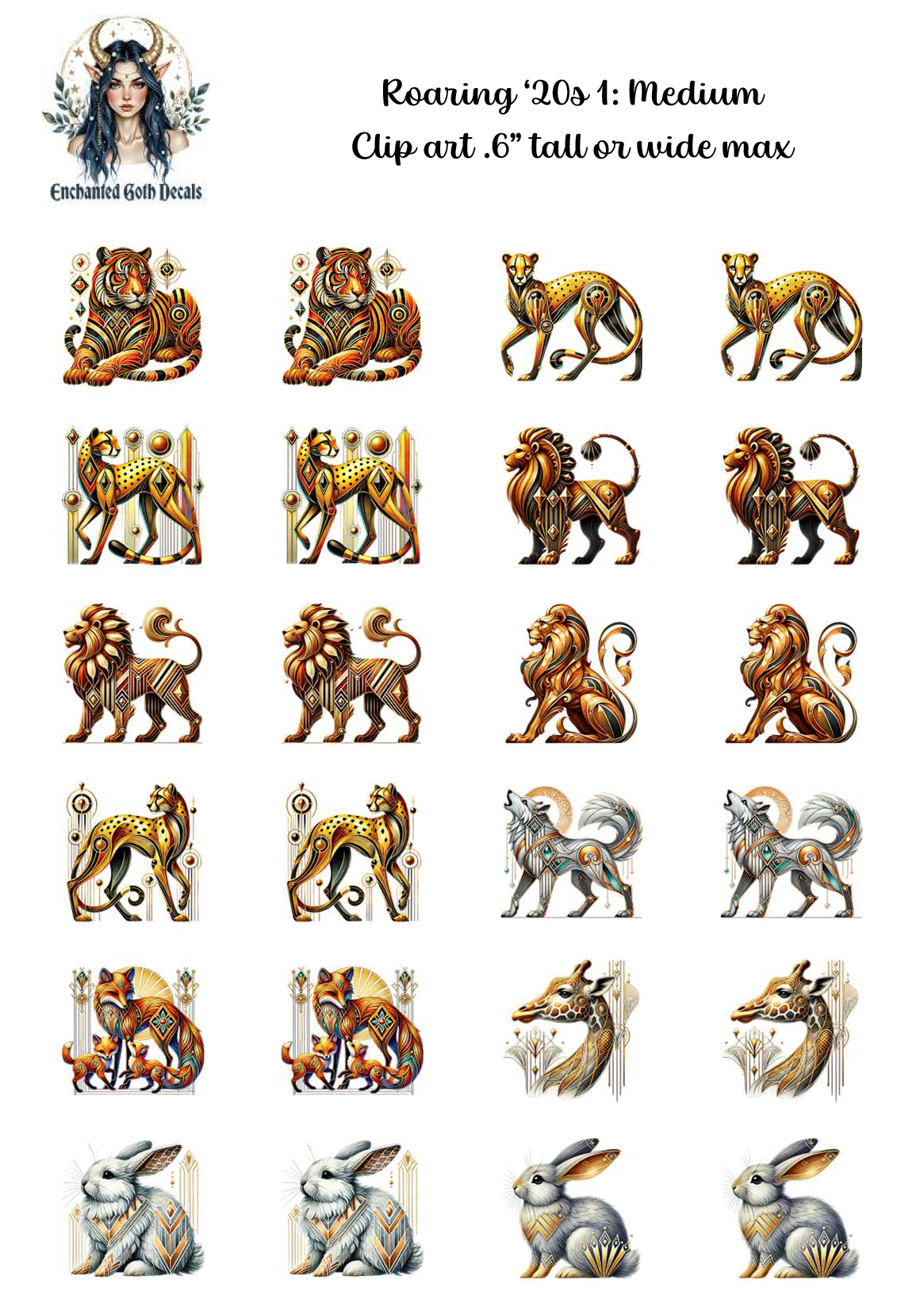 Roaring '20s 1 - Clipart