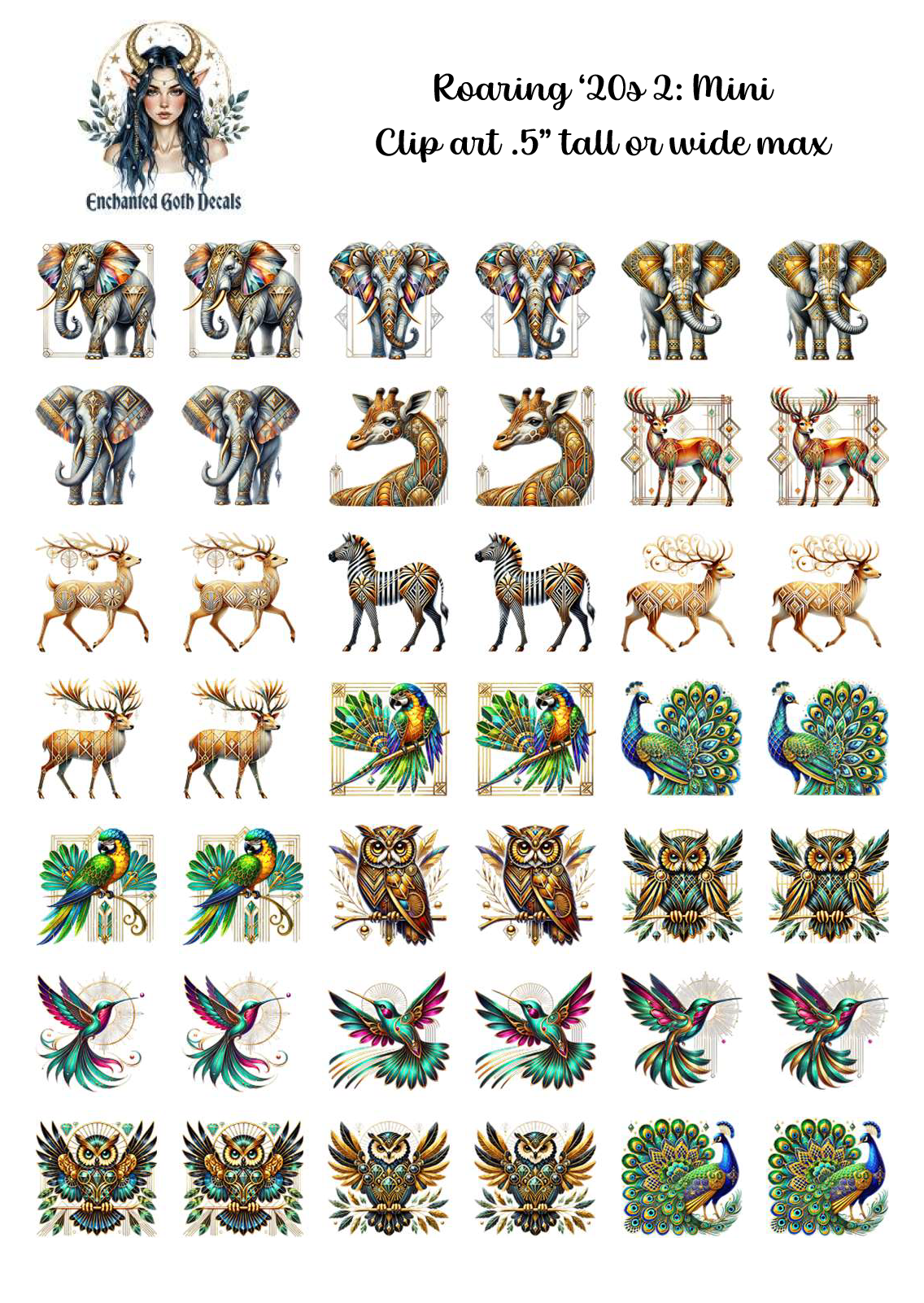 Roaring '20s 2 - Clipart Mini