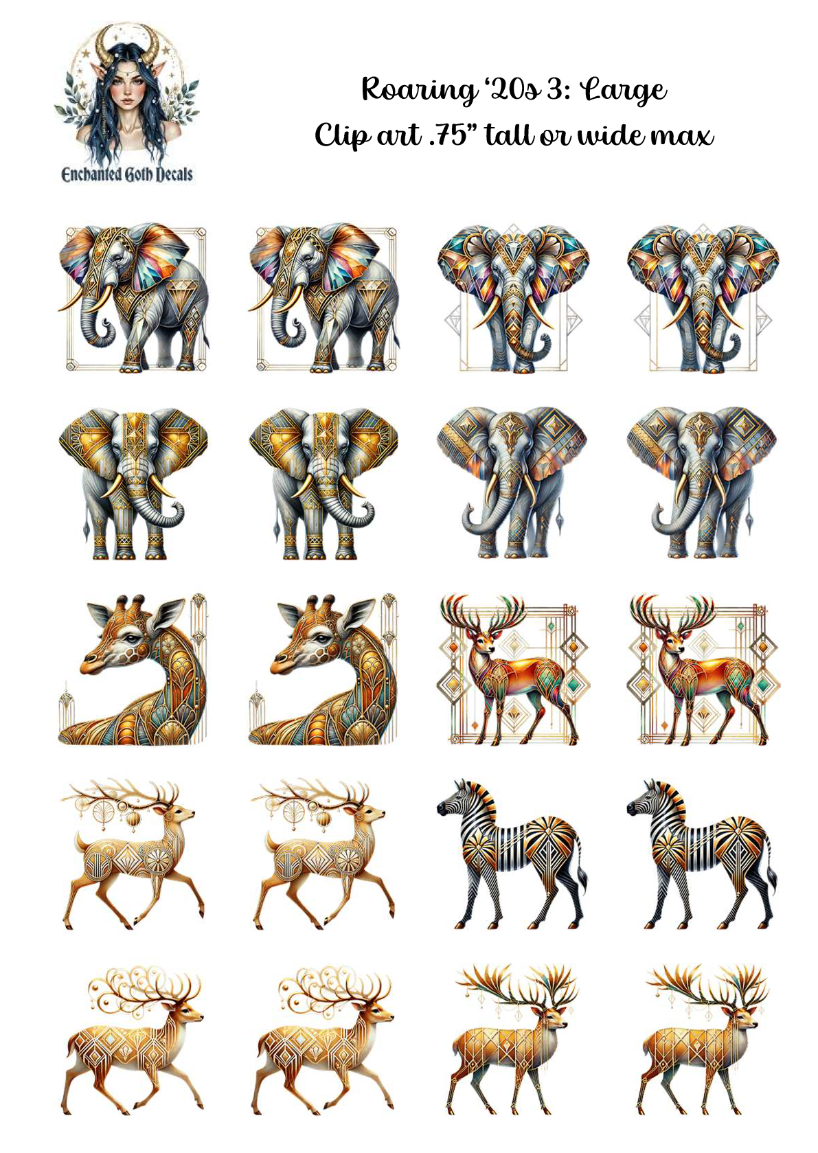 Roaring '20s 3 - Clipart