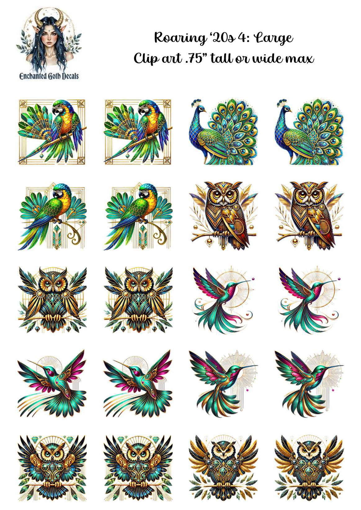 Roaring '20s 4 - Clipart