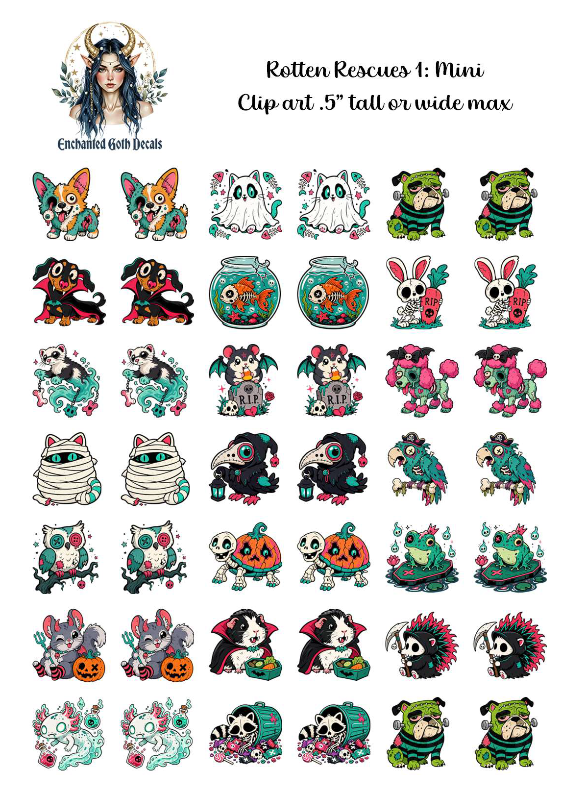 Rotten Rescues 1 - Clipart Mini