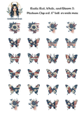 Rustic Red, White, and Bloom 2 - Clipart