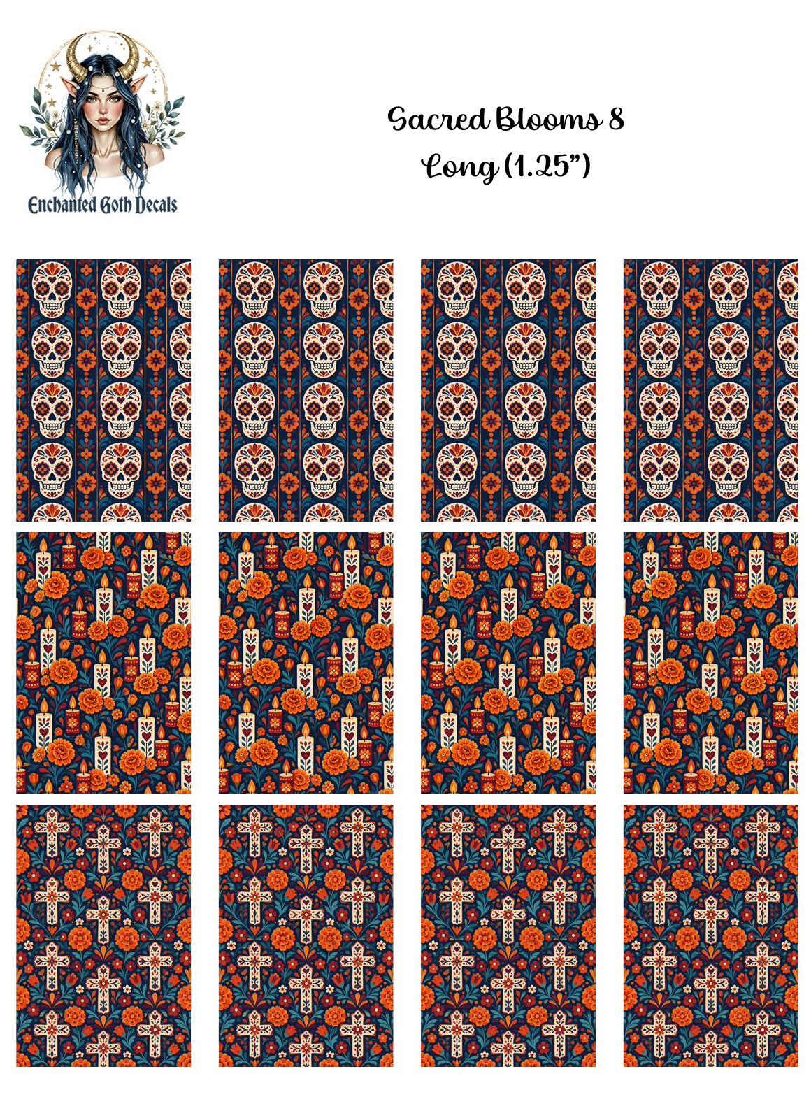 Sacred Blooms 8 - Long