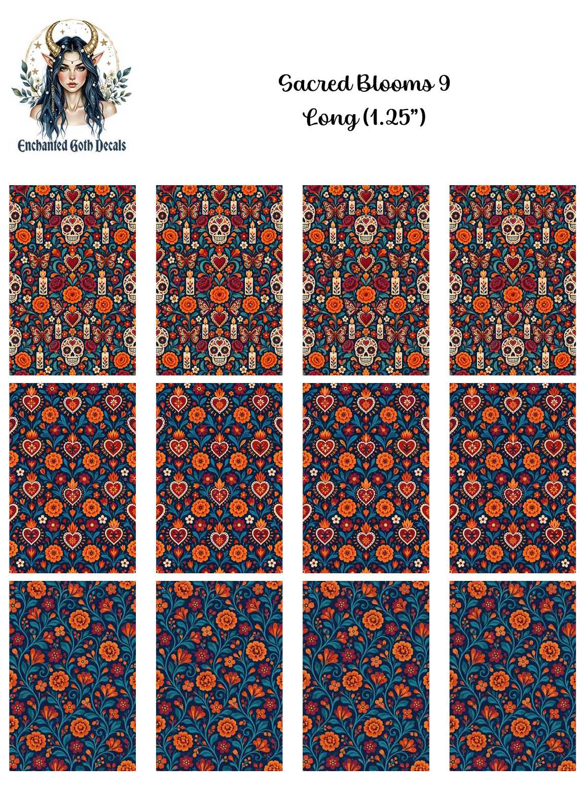 Sacred Blooms 9 - Long