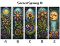 Sacred Spring Bookmarks: Sheet 10