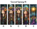 Sacred Spring Bookmarks: Sheet 15