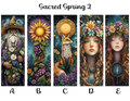 Sacred Spring Bookmarks: Sheet 2