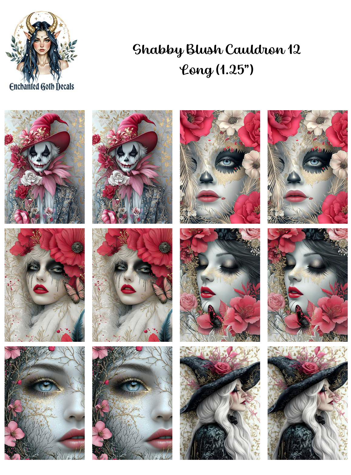 Shabby Blush Cauldron 12