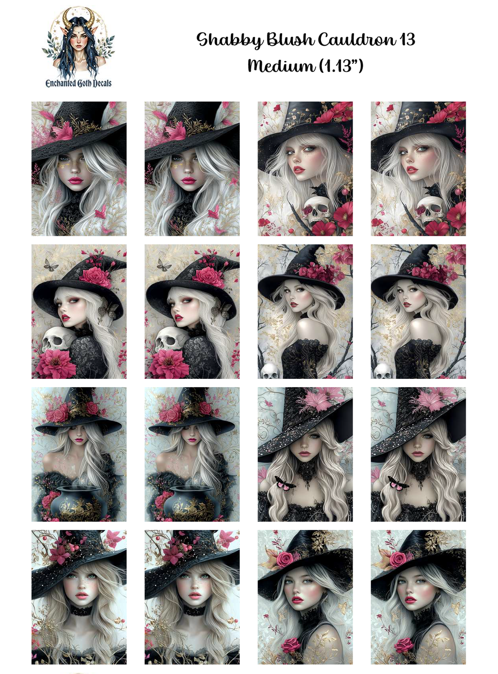 Shabby Blush Cauldron 13