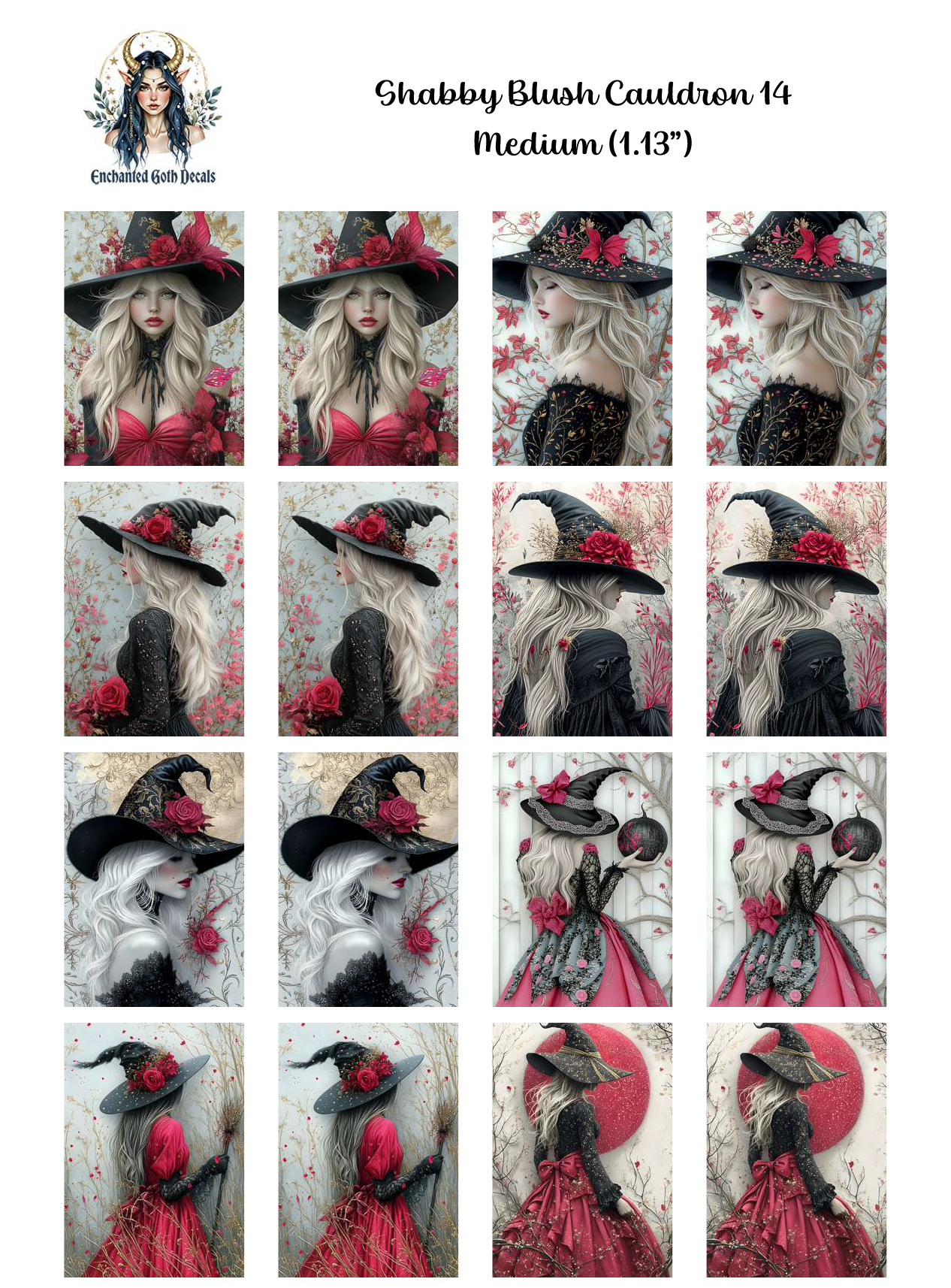 Shabby Blush Cauldron 14