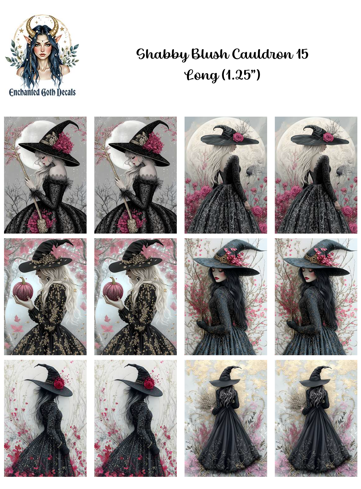 Shabby Blush Cauldron 15