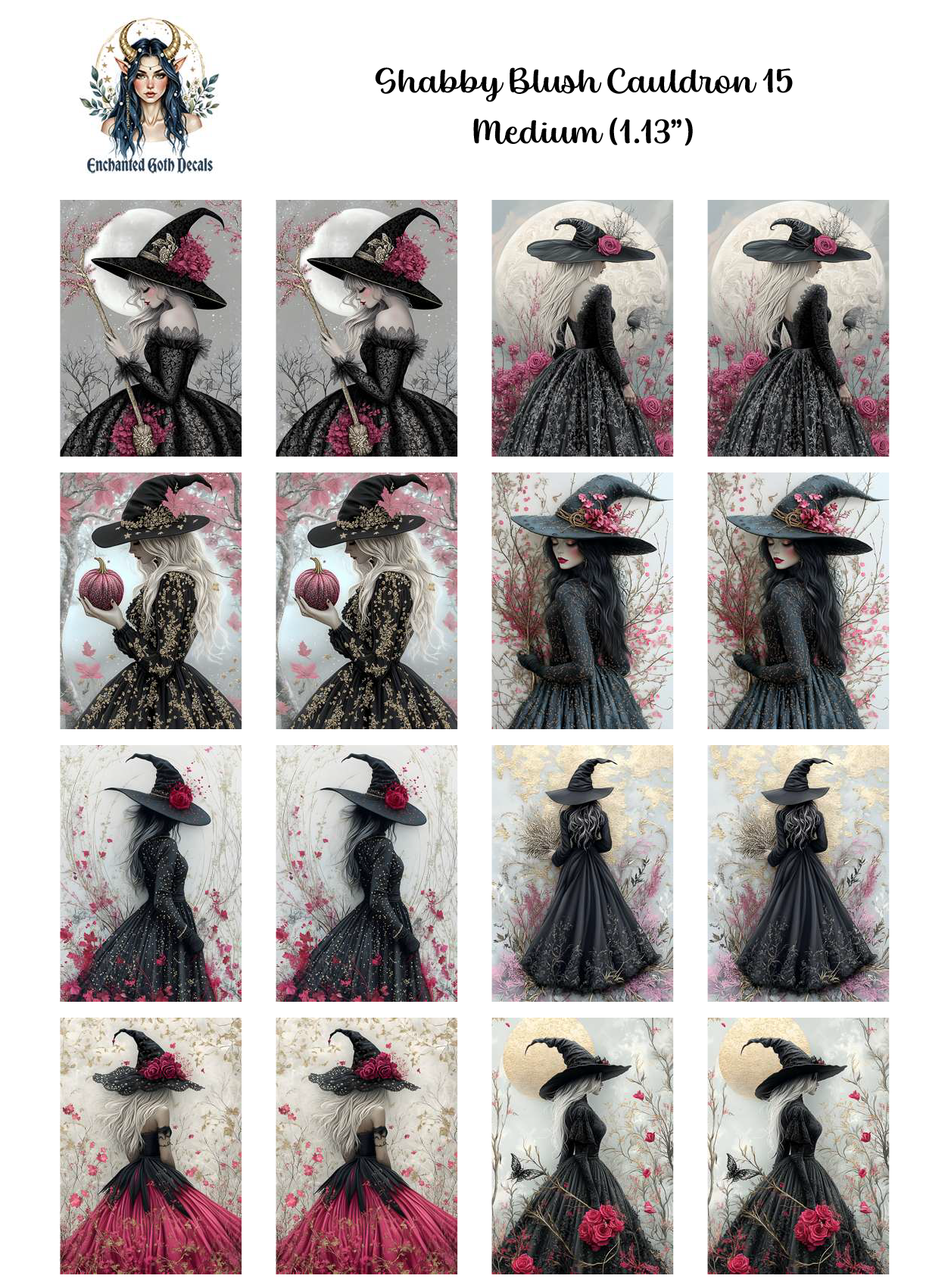 Shabby Blush Cauldron 15