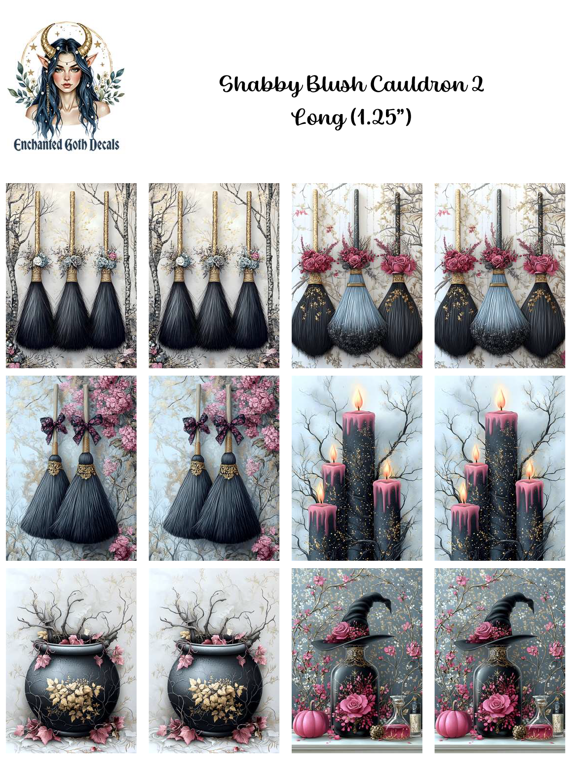 Shabby Blush Cauldron 2