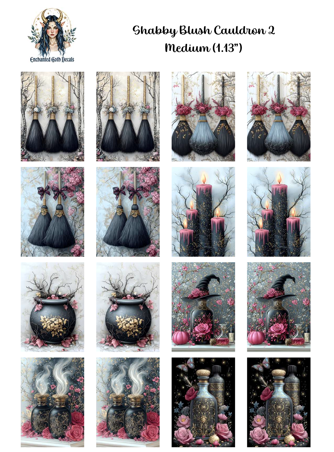 Shabby Blush Cauldron 2