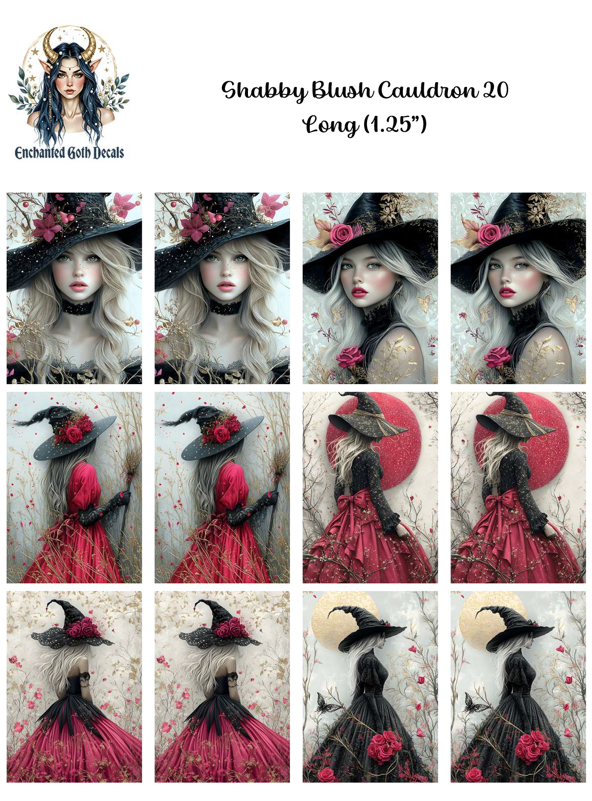 Shabby Blush Cauldron 20 - Long
