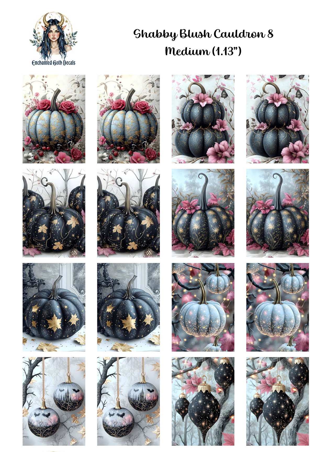 Shabby Blush Cauldron 8