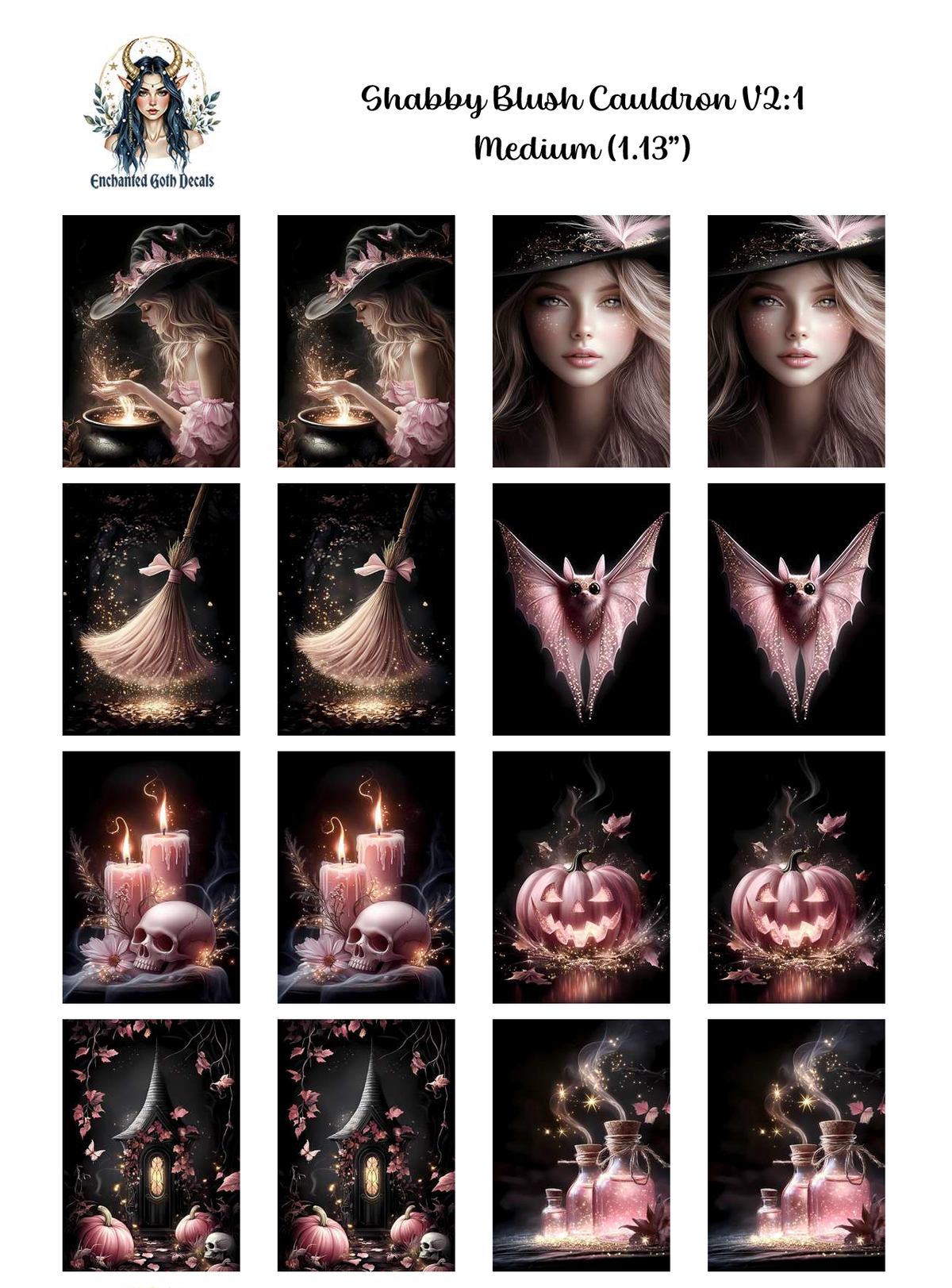 Shabby Blush Cauldron V2:1